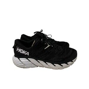 Hoka One One Men’s Size 11 D Black/White Running Low Top Sneakers athletic Shoes